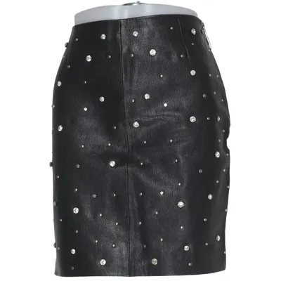 Läderkjol (Svart) från Nikkie Skinn, Polyester