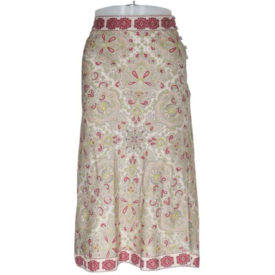 Skirt (Beige, Multicolored) from Stella Forest Silk, Viscose