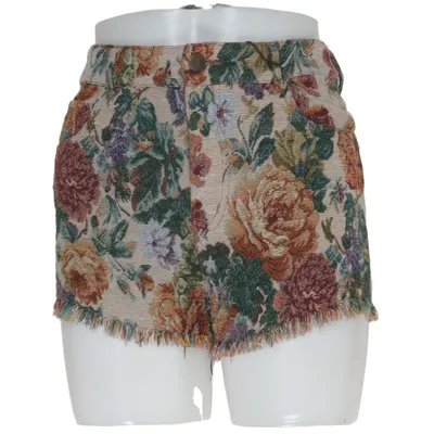 Shorts (Beige, Multicolored) from Farm Cotton, Polyester