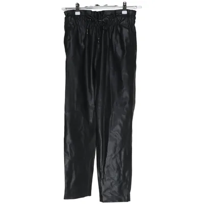 Leren broek (Zwart) van Zara