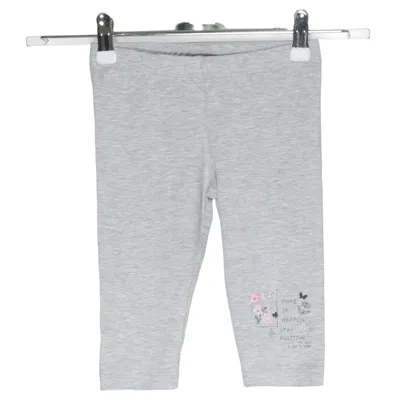 Leggings (Grijs) van Breeze Girls Katoen, Elastaan, Polyester