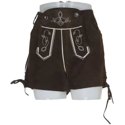 Lederhosen (Brun) fra Waldschütz Læder, Polyester