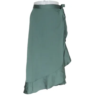 Wrap skirt (Green) from VILA Recycled polyester