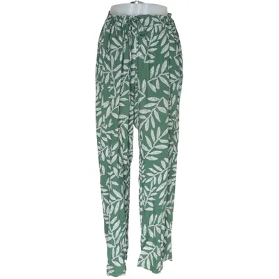 Palazzo broek (Groen, Wit) van BPC Bonprix Collection Viscose