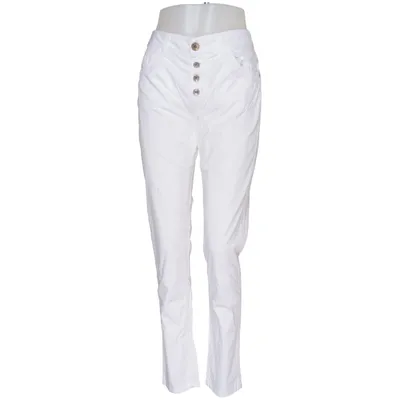Pants (White) from R jeans Cotton, Elastane