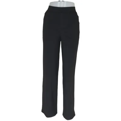 Palazzo broek (Zwart) van Ninepine Elastaan, Gerecycled polyester