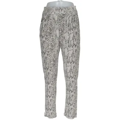 Pantalon patte d'éléphant (Blanc, Gris) de Moxy Copenhagen Élasthane, Viscose