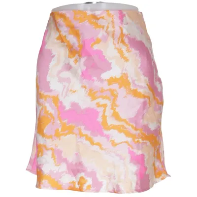Skirt (Pink, Orange, Multicolored) from Pieces Polyester