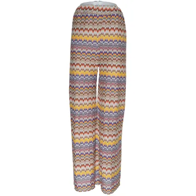 Broek (Geel, Blauw, Meerkleurig) van Ambika Polyester, Viscose