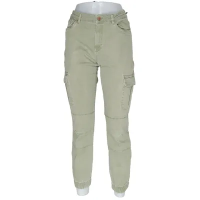 Pantalon cargo (Vert) de ONLY Blue Denim Coton, Élasthane