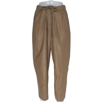 Leren broek (Beige) van Someday.