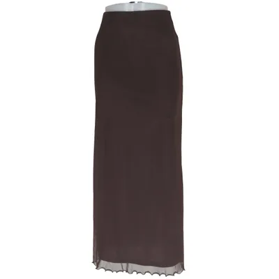 Maxi rok (Bruin) van Bik Bok Elastaan, Polyester