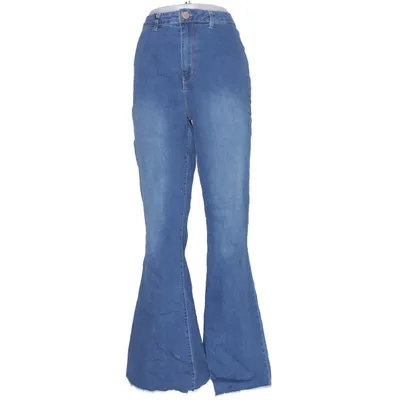 Jeans (Blå) från Fashion Nova Bomull, Elastan, Polyester, Viskos