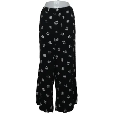Palazzo pants (Black, White) from Persona by Marina Rinaldi Cupro, Viscose