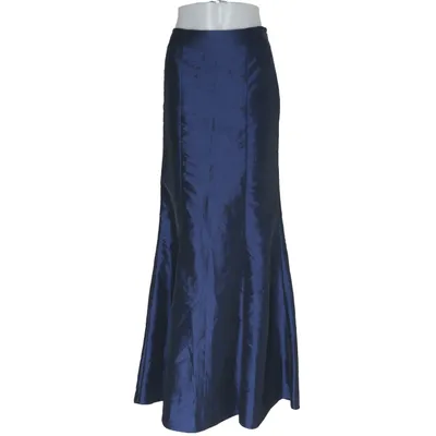 Maxi skirt (Blue) from Weise Acetate, Polyamide, Polyester