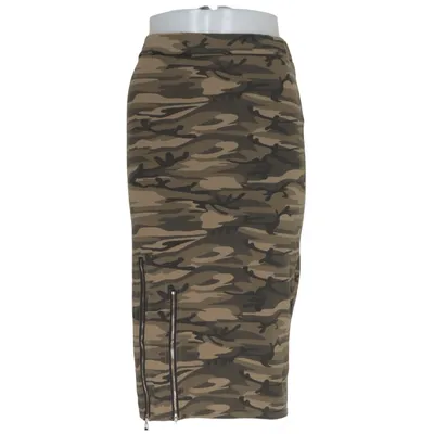 Kjol (Grön, Brun, Beige) från Xtreme Clothing Bomull, Polyester
