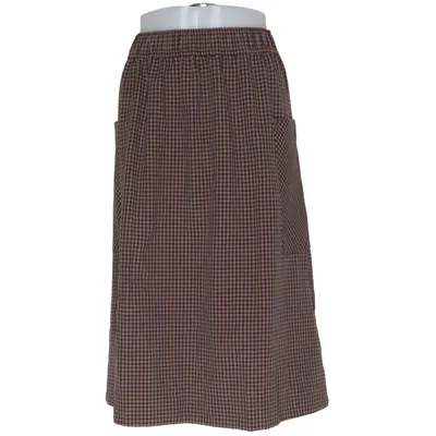 Jupe (Marron) de Jackpot Élasthane, Polyester, Viscose