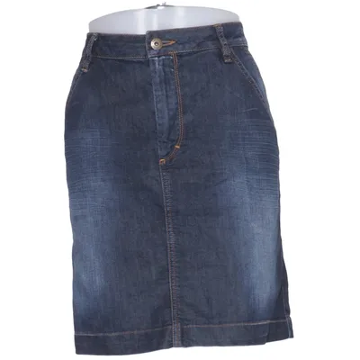 Kjol (Blå) från East West Bomull, Polyester