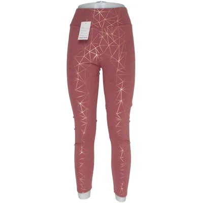 Träningstights (Rosa, Guldfärgad) från SportWear Elastan, Polyamid
