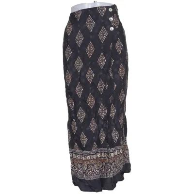 Långkjol (Svart, Flerfärgad) från Number One by KappAhl Viskos