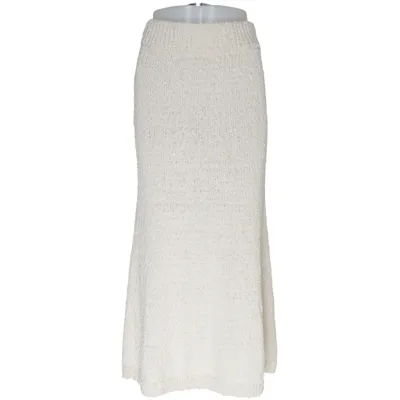 Långkjol (Vit) från H&M Trend Bomull, Polyester