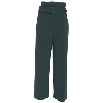 Pantalon patte d'éléphant (Vert) de Babaton Acétate, Polyester
