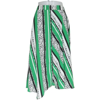 Skirt (Green, Black, White) from George Polyester