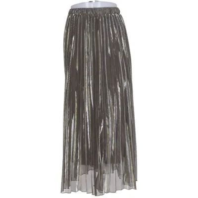 Maxi nederdel (Grå, Guld) fra Jeanasis Polyester