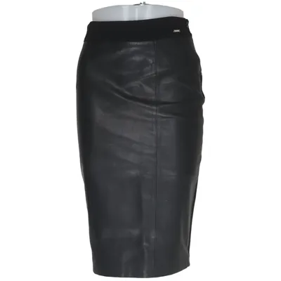 Kjol (Svart) från Ibana Bomull, Elastan, Skinn, Polyester