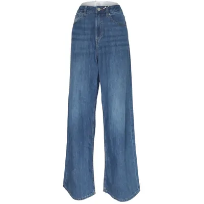Spijkerbroek (Blauw) van Never Denim Gerecycled katoen