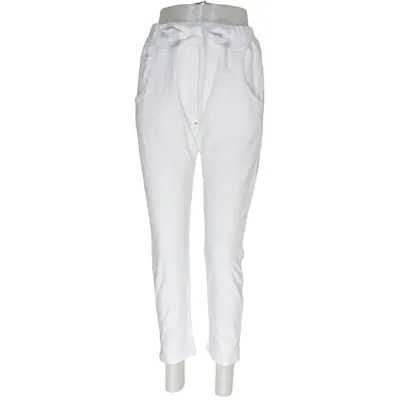 Pantalon (Blanc) de Wendy Trendy Coton, Élasthane