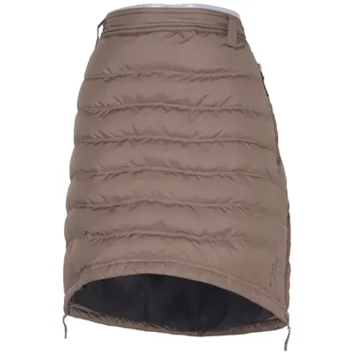 Jupe thermique (Marron) de Skhoop Duvet, Plume, Polyester