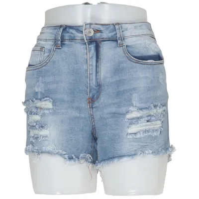 Jeansshorts (Blå) från Blue Rags Bomull, Elastan, Polyester