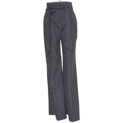 Byxor (Grå) från Uterqüe Elastan, Polyamid, Polyester, Viskos, Ull
