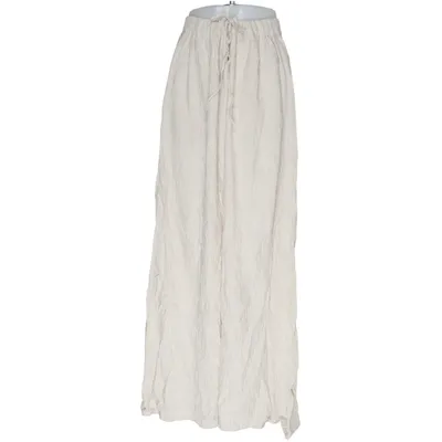 Pantalon patte d'éléphant (Beige) de By Malene Birger Lin, Lyocell, Viscose
