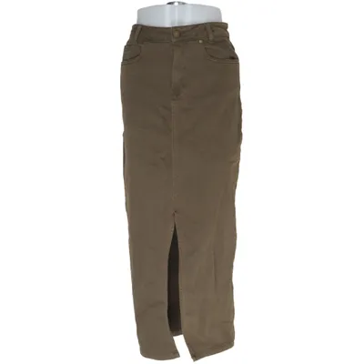 Denim skirt (Brown) from My Essential Wardrobe Cotton, Elastane