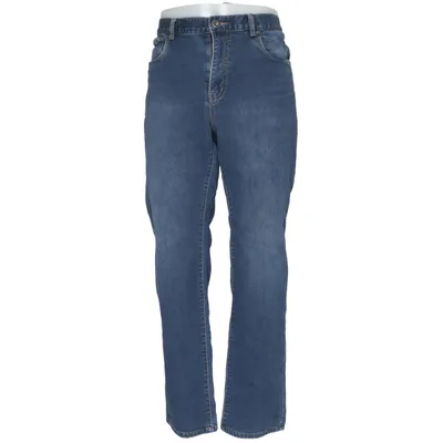 Jeans (Blue) from Henson & Henson Cotton, Elastane, Polyester