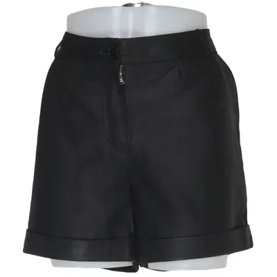 Leather shorts (Black) from De Bijenkorf Leather, Polyester