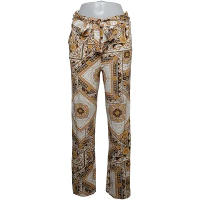 Pyjamasbukser (Hvid, Guld, Sort) fra Sophia Perla Elastan, Viscose
