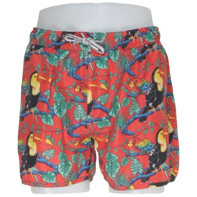 Shorts de bain (Rouge, Multicolore) de Muchachomalo