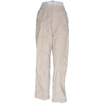 Hose (Beige) von Yôke Baumwolle, Leinen