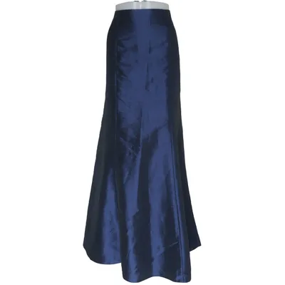 Maxi skirt (Blue) from Weise Acetate, Polyamide, Polyester
