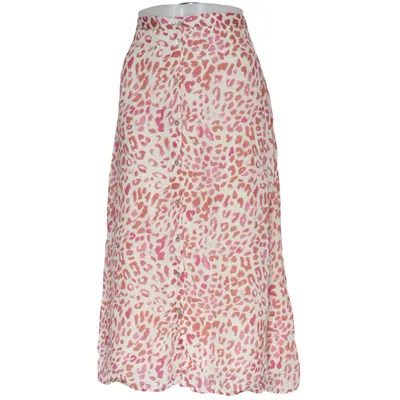 Långkjol (Beige, Flerfärgad) från Swildens Viskos