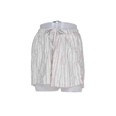 Korte broek (Beige, Zwart) van Junkyard Linnen, Viscose