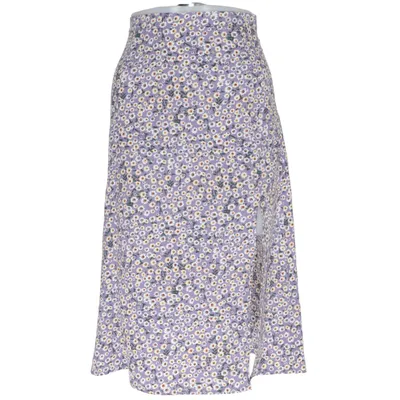 Maxi skirt (Purple, White, Yellow) from Outfitbook Polyester
