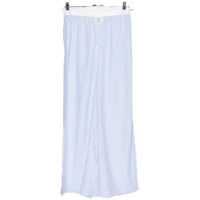 Pantalon de pyjama (Bleu, Blanc) de Teen Polyester