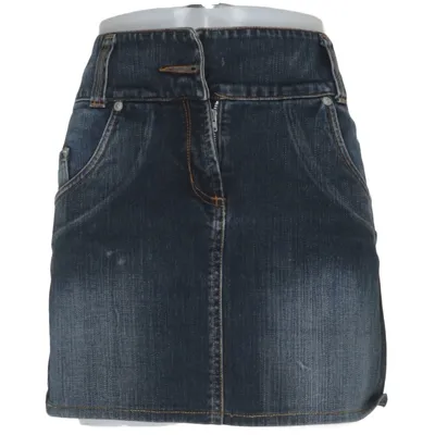 Jupe en jean (Bleu) de Saix Coton