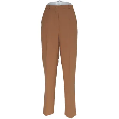 Suit pants (Brown) from Alba Moda Polyester, Wool