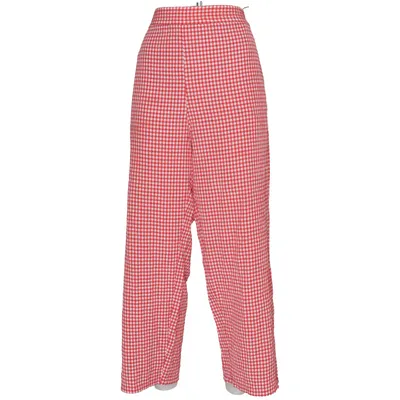 Pajama pants (Red, White) from Marius Polyester, Viscose