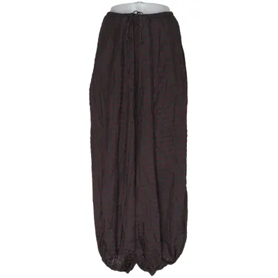 Palazzo broek (Bruin, Zwart) van Zara Acetaat, Viscose